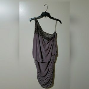 Cocktail dress sequined top, never worn