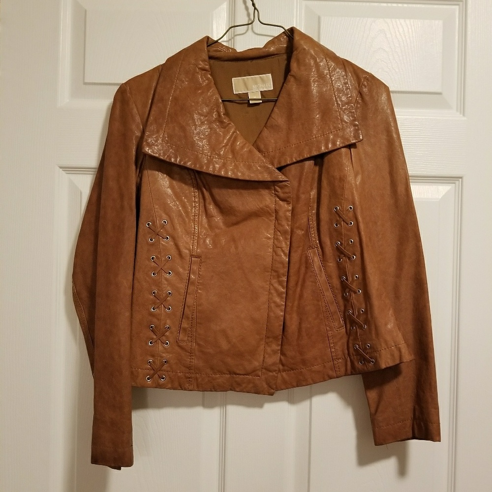 Michael Kors leather jacket