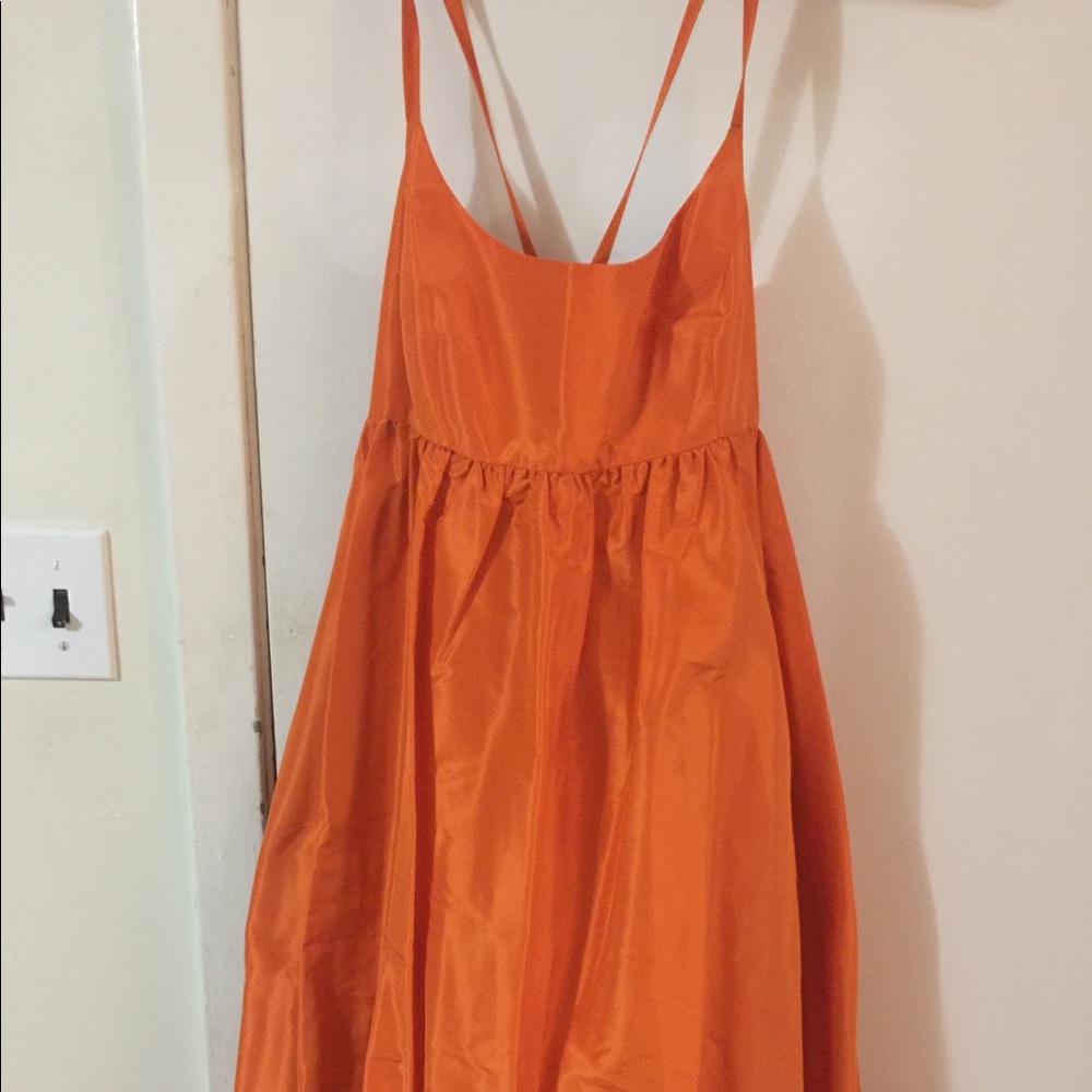 J crew orange Dress