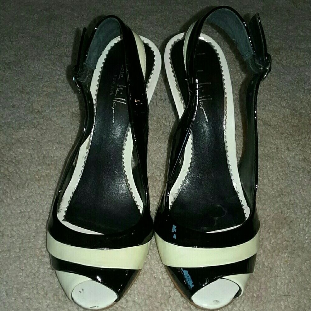 Nicole Miller Peep Toe Heel