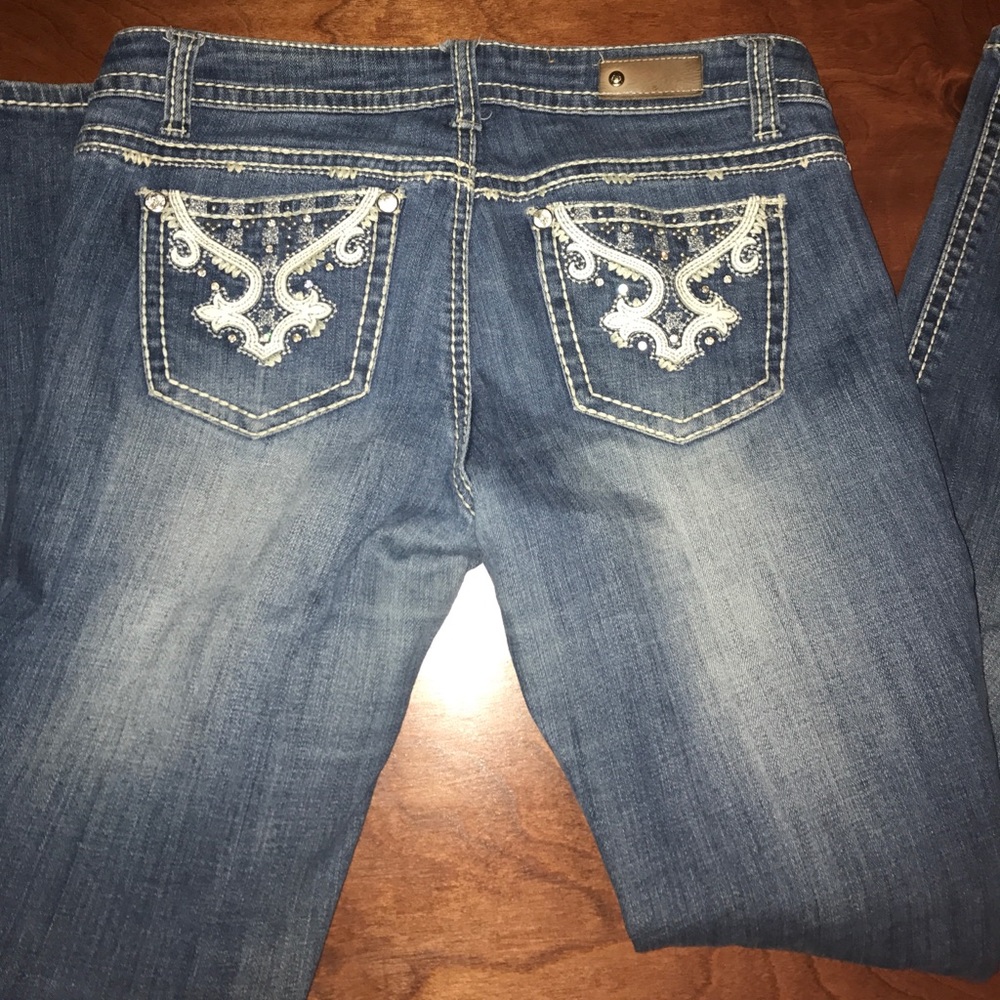 Antique river straight leg