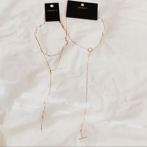 Set of 2 long necklaces
