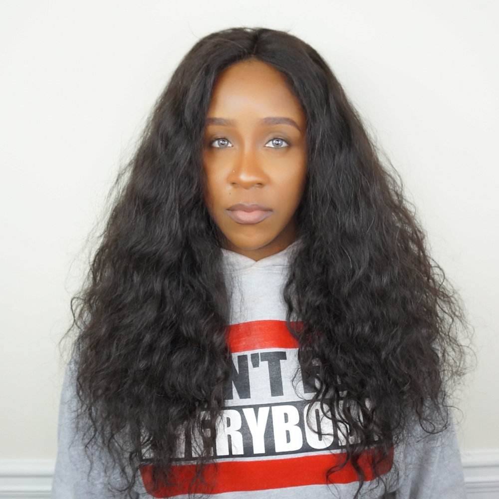 Brazilian Loose Wave Lace Frontal Wig - Picture 1 of 4