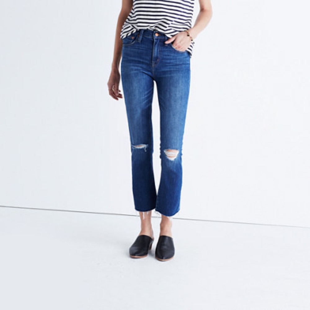 Madewell cali demi-boot jeans 28