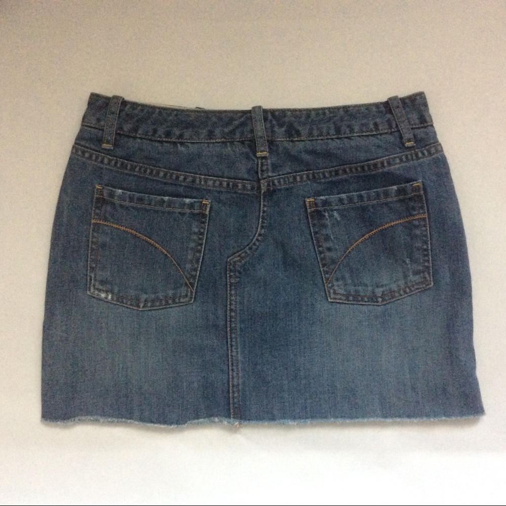 Denim Mini Skirt - Picture 3 of 6
