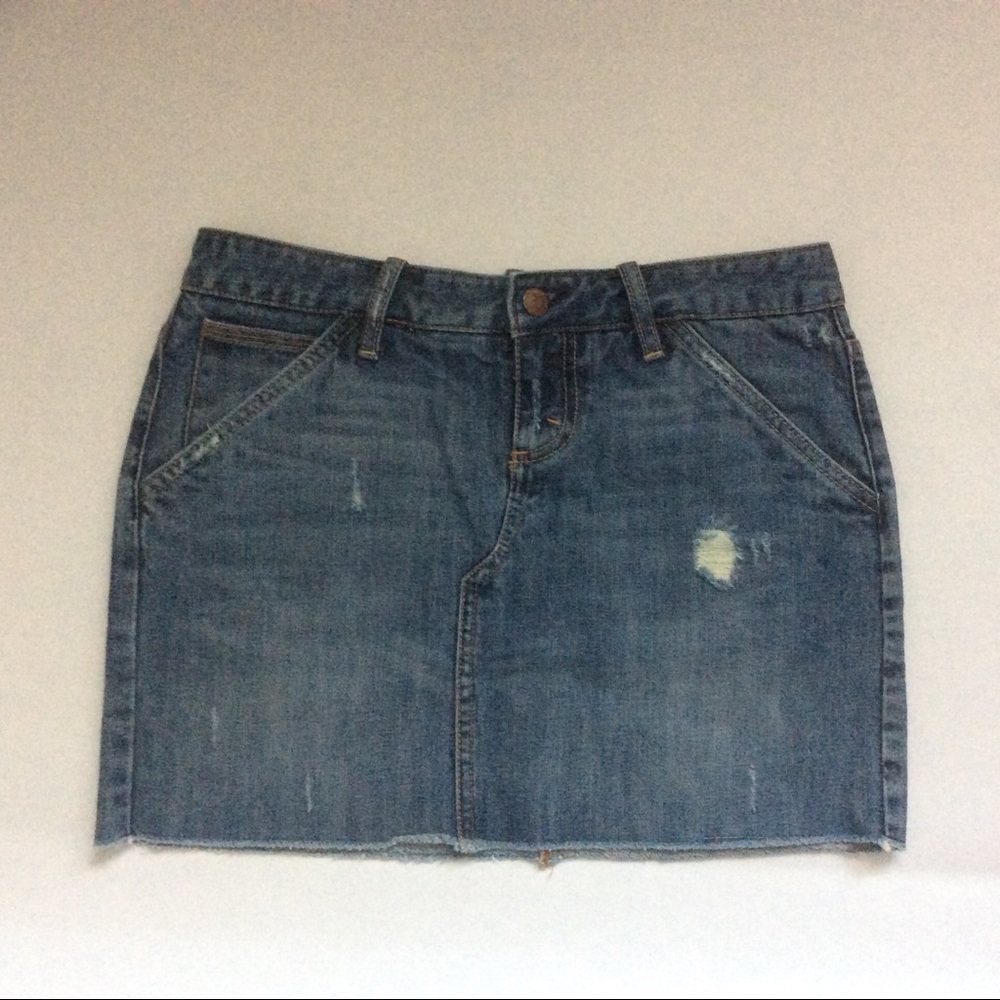 Denim Mini Skirt - Picture 5 of 6