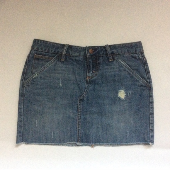 Express Dresses & Skirts - Denim Mini Skirt