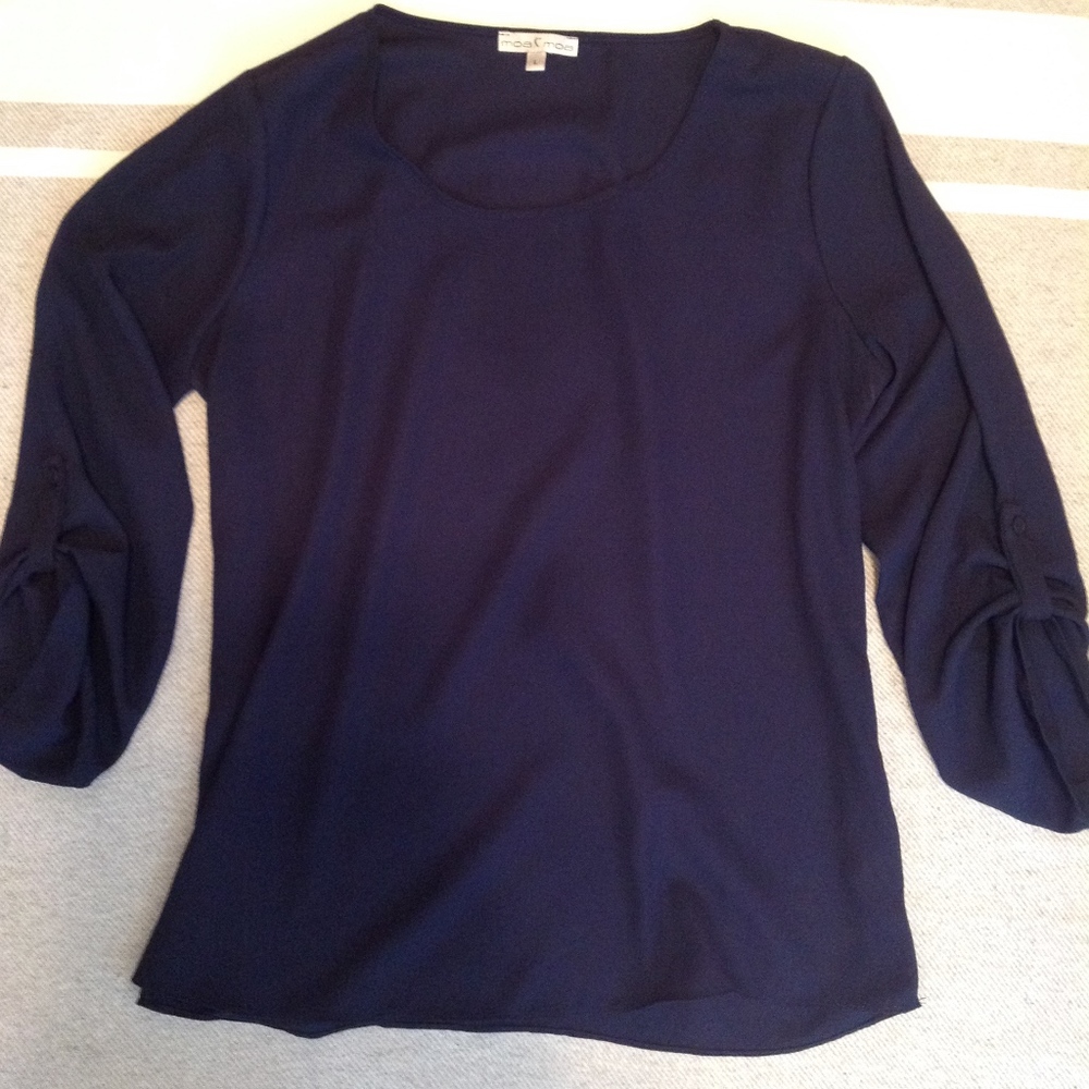 Moa Moa - Navy Blouse - Size L