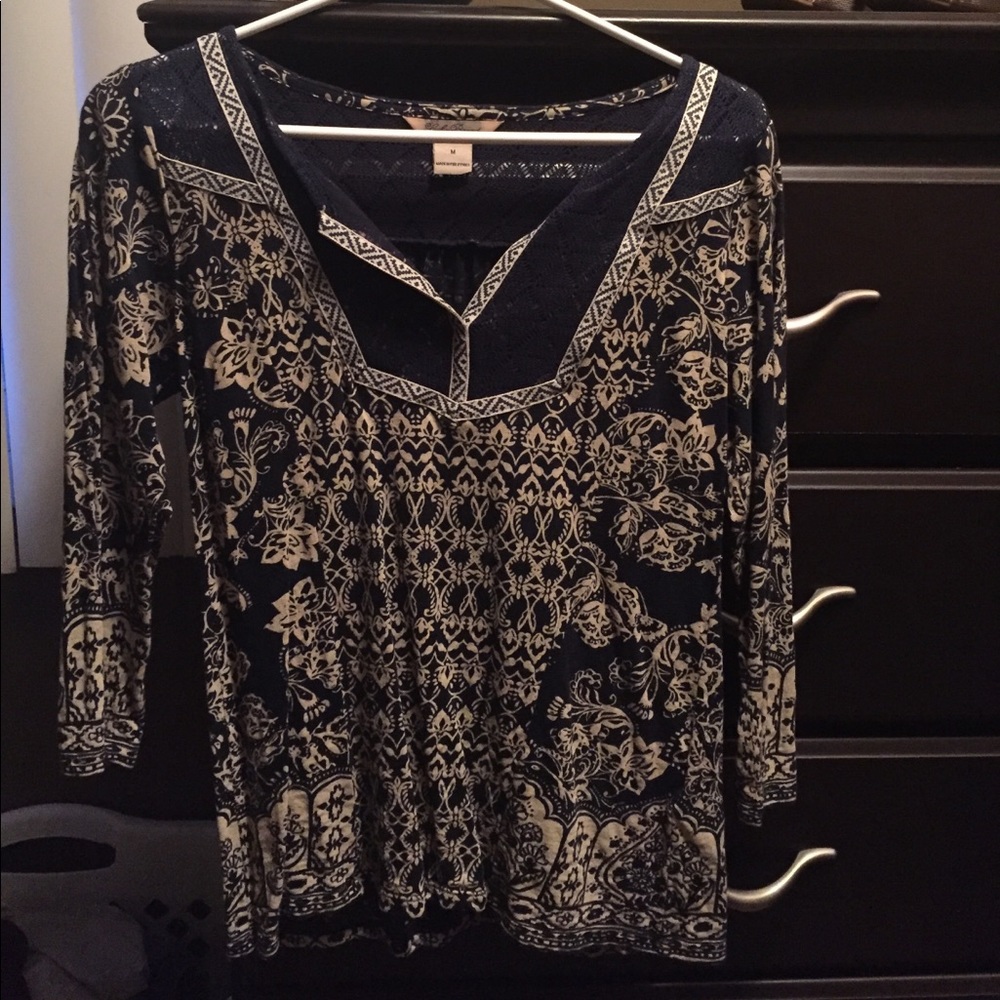 Lucky 3/4 sleeve shirt
