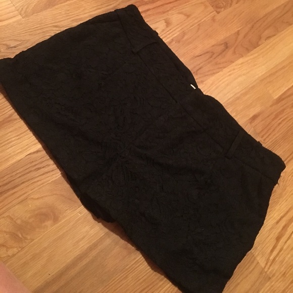 Pants - Lace black shorts