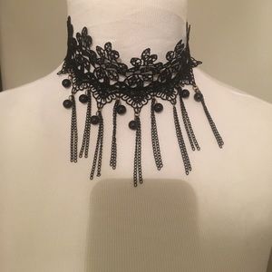 Black Victorian Goth Choker 🖤 NEW