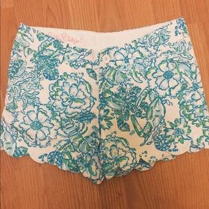 Lilly Pulitzer Scalloped Shorts