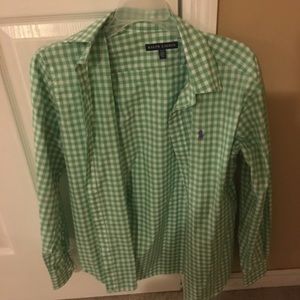 Ralph Lauren Button Down: Sz Men's Medium