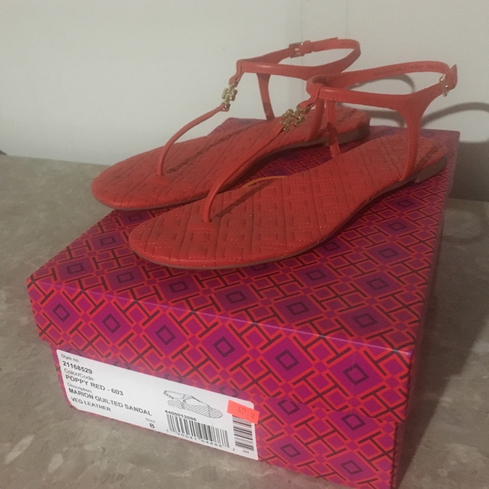 Tory Burch Marion Quilted Sandal