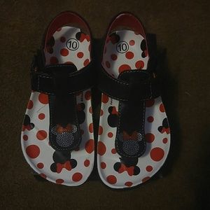 Girls Mickey Mouse Sandals Sz. 10