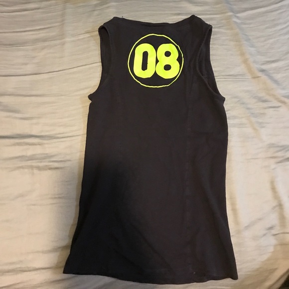 Y2K Vintage Armani Exchange laceup muscle tee - Picture 4 of 4