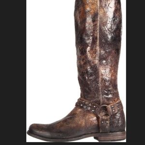 REDUCED AGAIN! Frye Phillip Harness tall boot