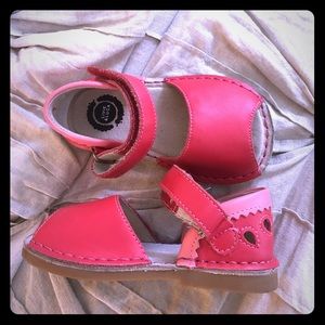 Livie and Luca Red toddler girls sandals