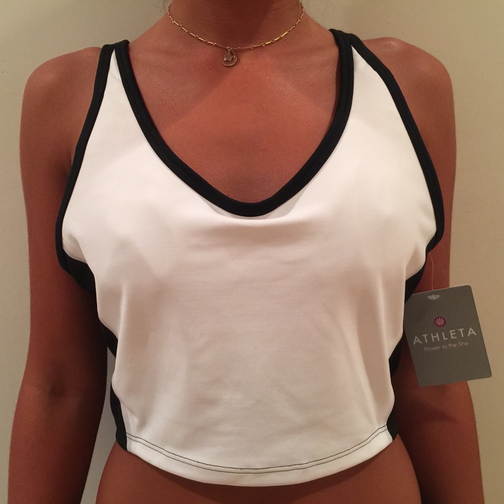 Athleta highline tank sports bra.
