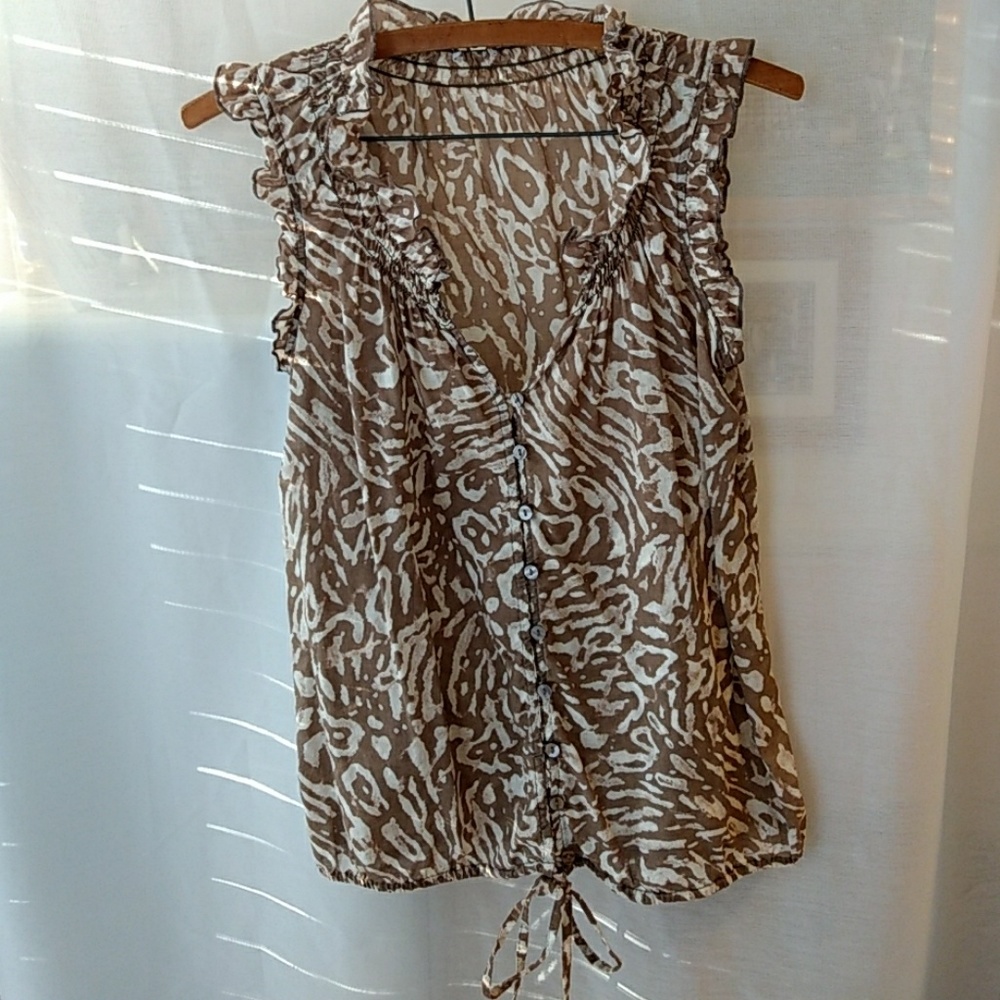 Breezy Animal Print Tank