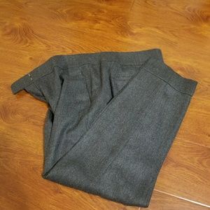 LOFT wool blend crop pants