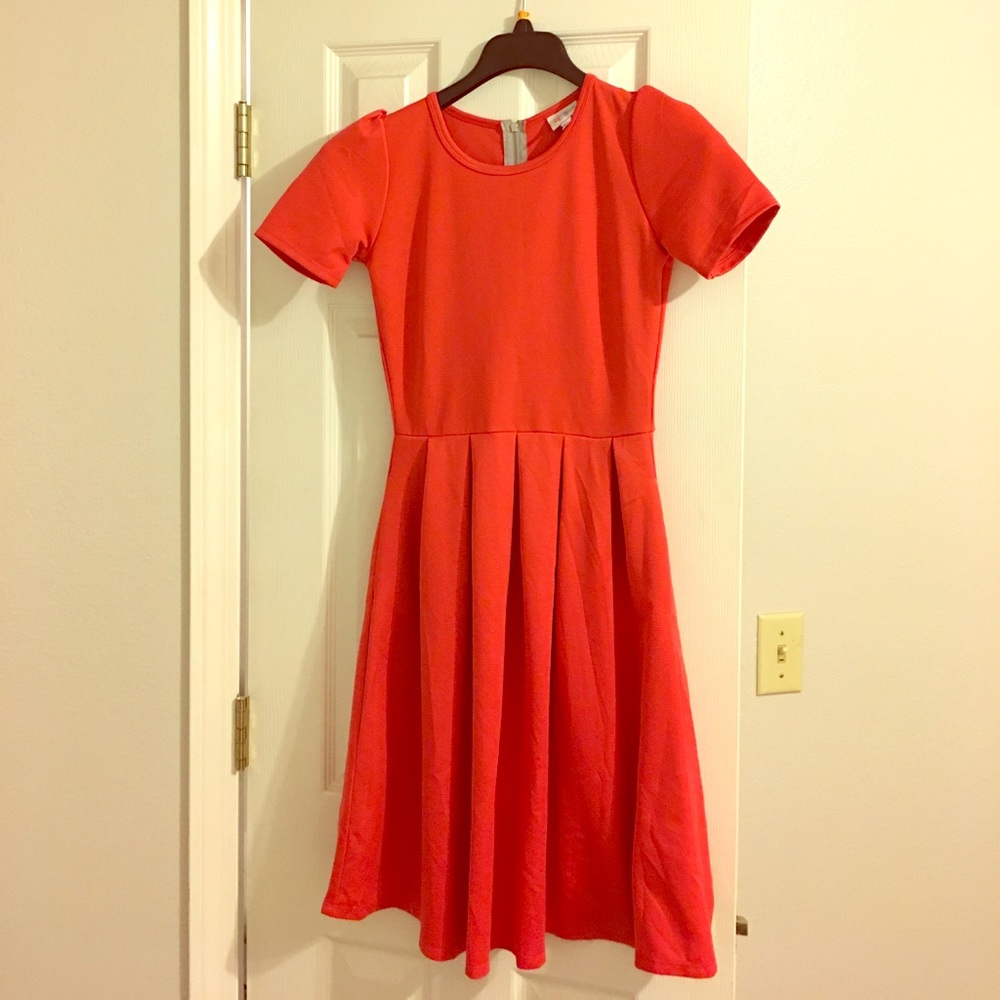 Lularoe XS Red Amelia