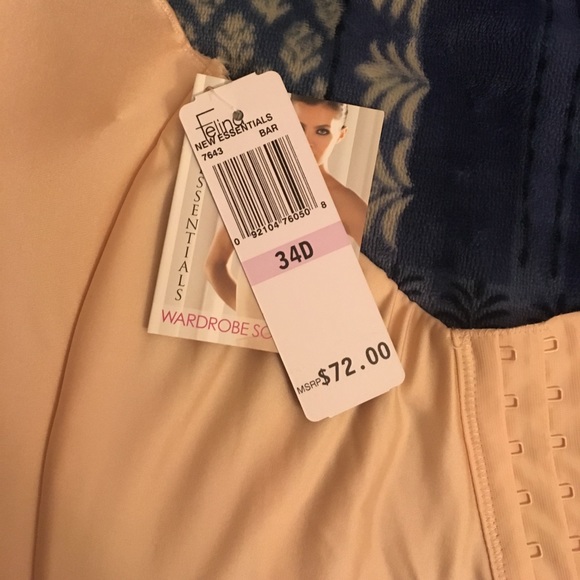 Nude seamless padded hidden wire bustier - Picture 2 of 6