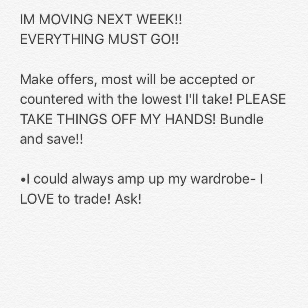 IM MOVING!
