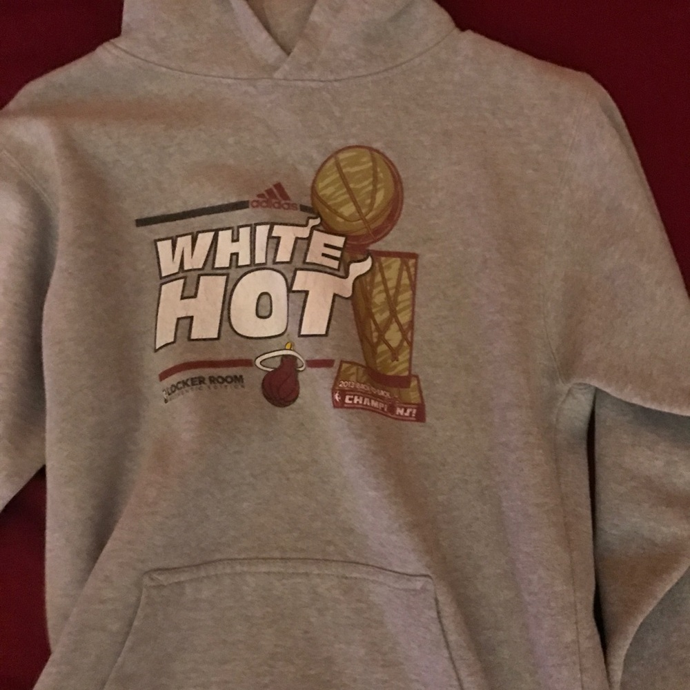 White Hot Miami Heat Championship Sweatshirt