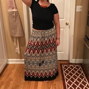 Black scoop back crop top