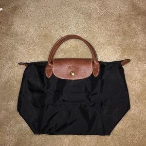 Mini longchamp le pliage hand bag