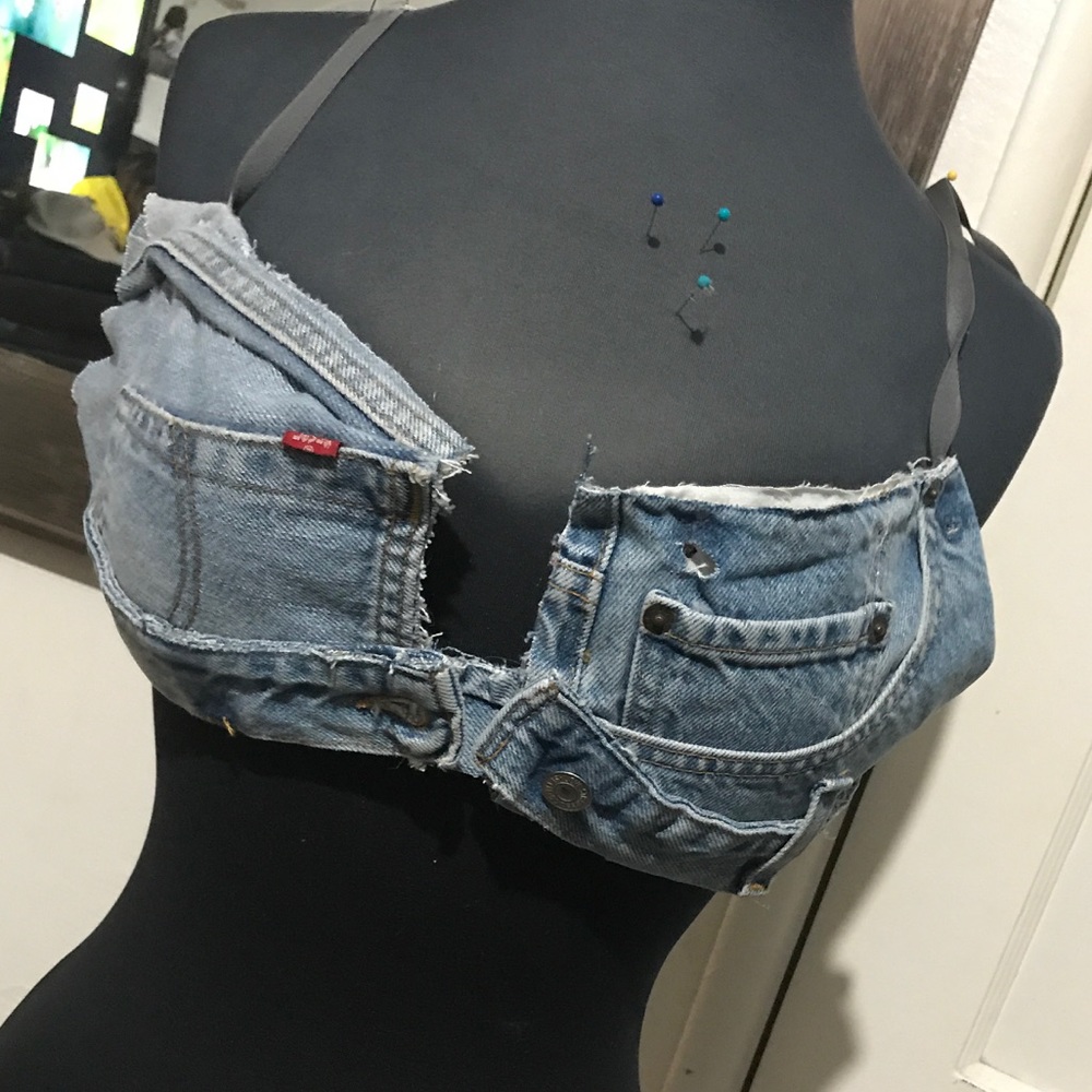 Custom made Levi's bandeau