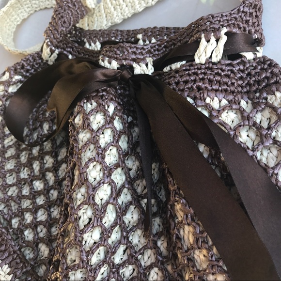 Wickered ribboned small/medium tote - Picture 3 of 4