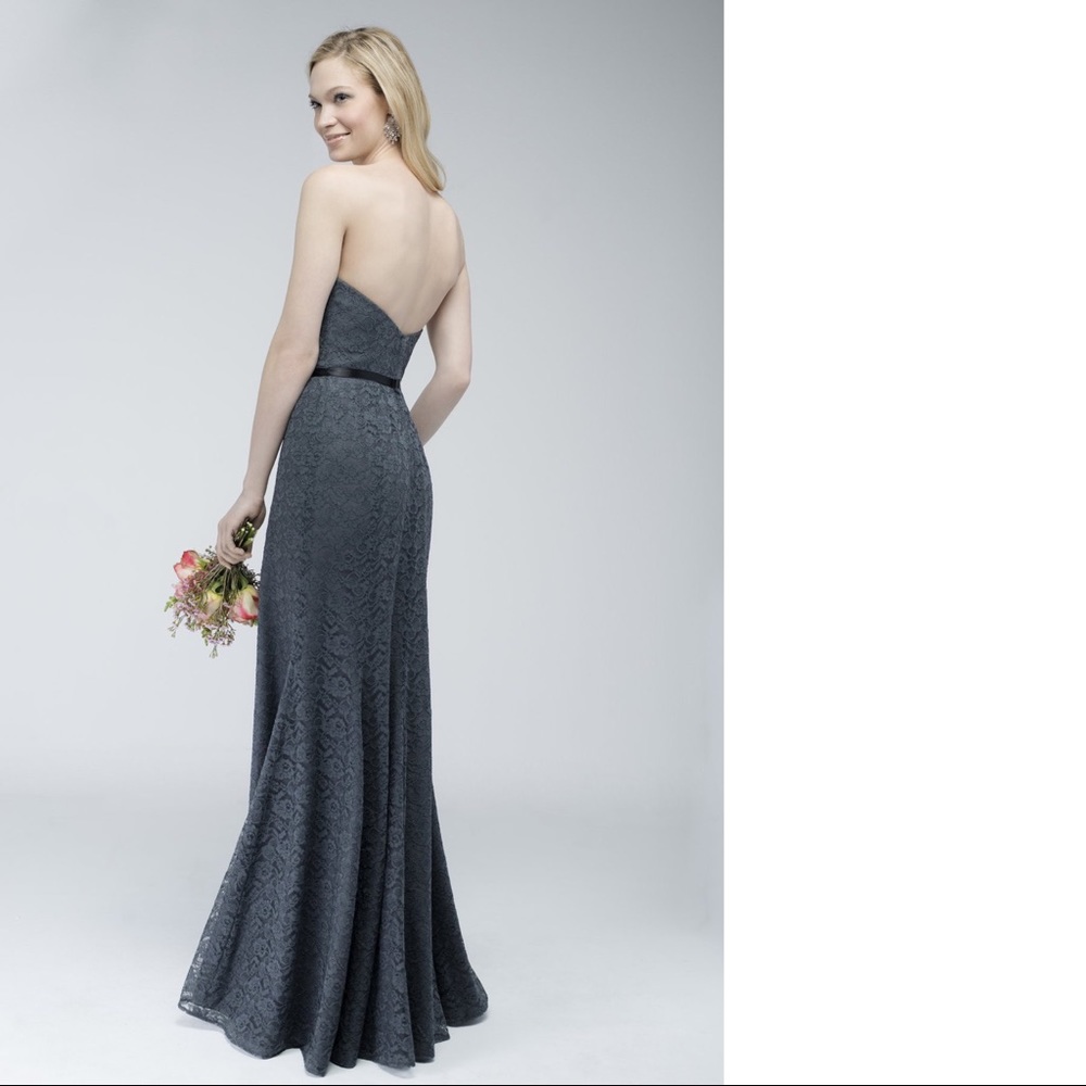 Wtoo by Watters Amour Lace Dress - Size 14 - Picture 2 of 4