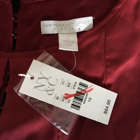 New York & Company | midi shift dress - Picture 7 of 7