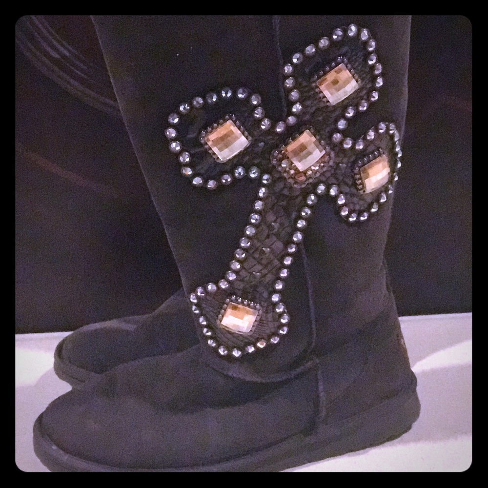 Jeweled winter boots-Gypsy Soule