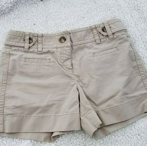 Ann Taylor Khaki Shorts