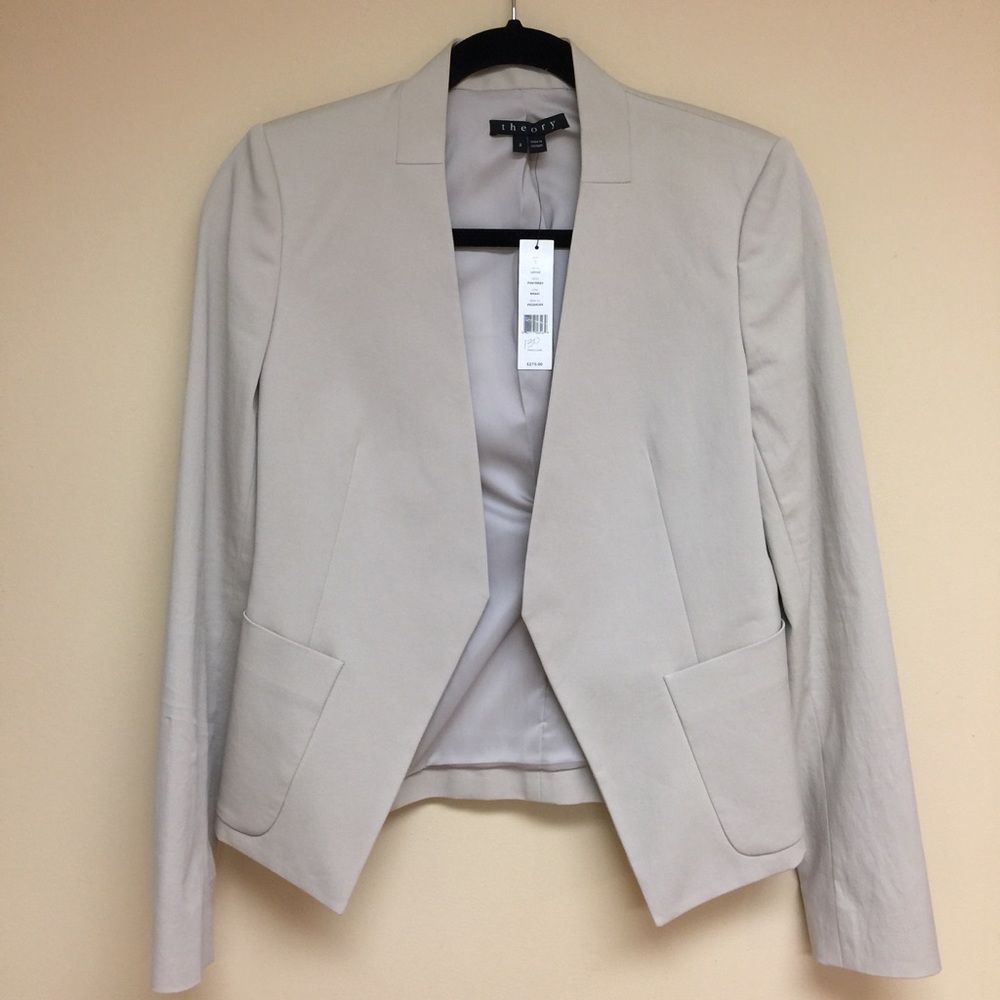 Theory Lanaz Beige Blazer
