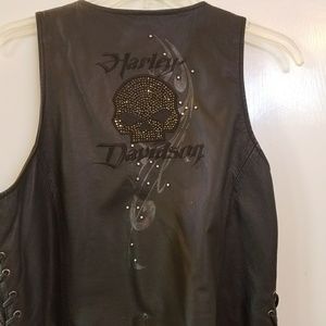 Harley Davidson Leather Vest