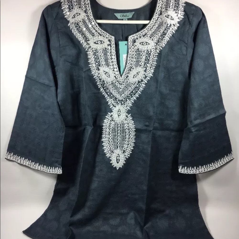 Sulu Collection Tunic Aria 2 Size 6 NWT