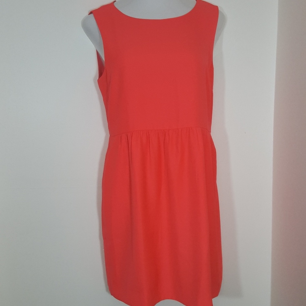 🌷🌷J. Crew 🌷🌷Orange high wait dress