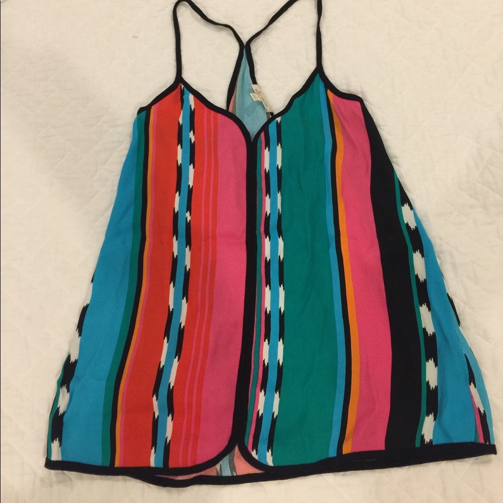 Ella Moss Colorblock Tank Small