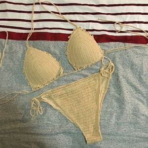 Handmade crochet bikini