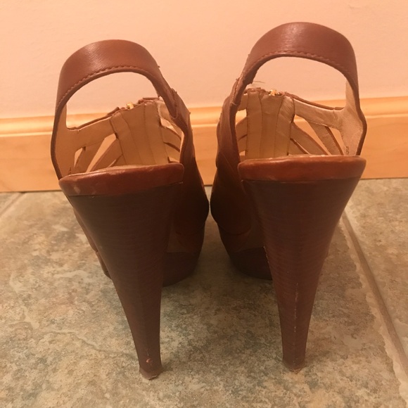 Michael Kors Brown Heel Sandals - Picture 4 of 4