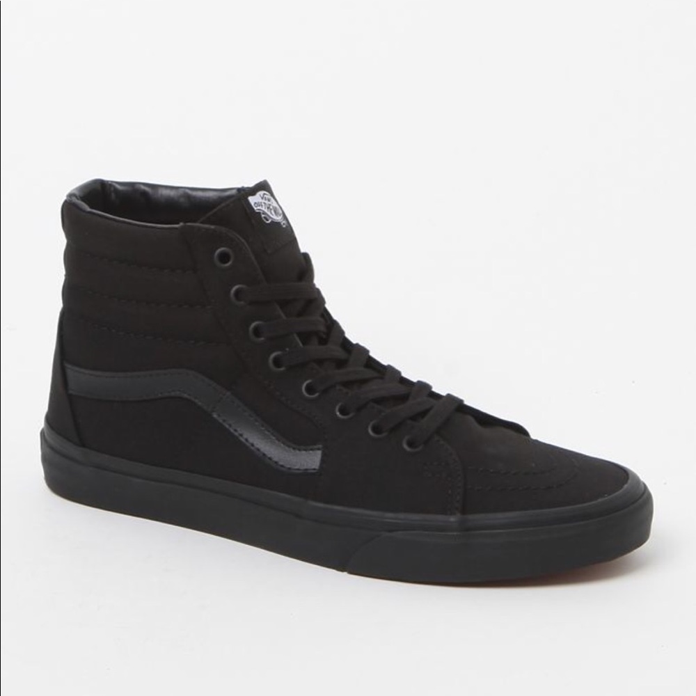 Vans Black Sk8 High's