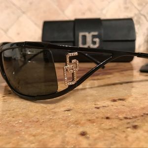 *SALE* Dolce & Gabbana D&G 814-S Sunglasses Black
