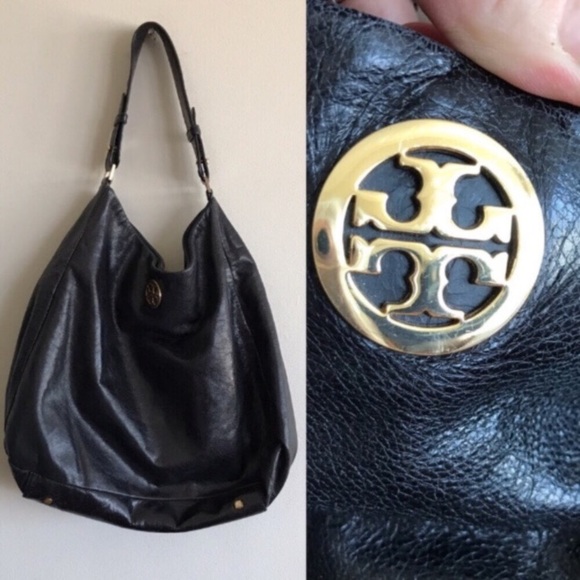 Tory Burch Handbags - SOLD💗Tory Burch Dena Leather Hobo