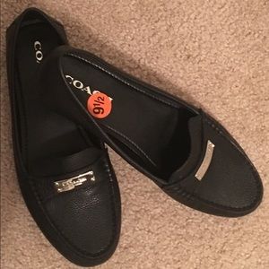 Coach Leather Flats