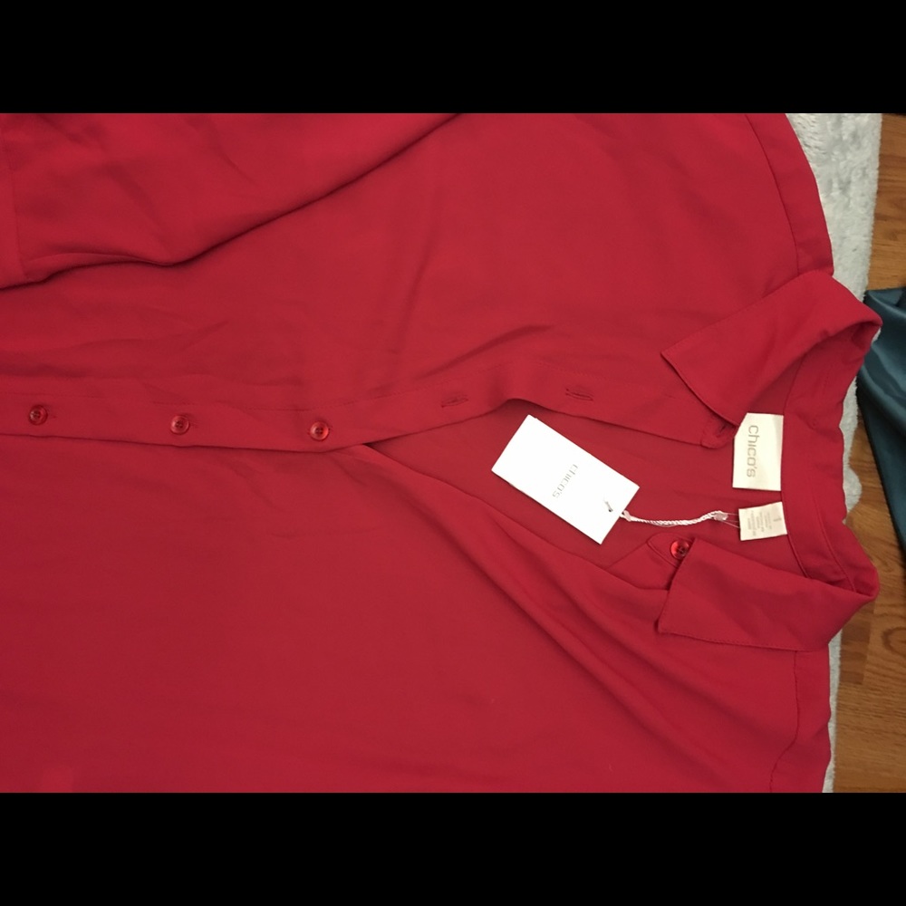 4 Chico's tops. NWT and NWOT. Excellent condition.