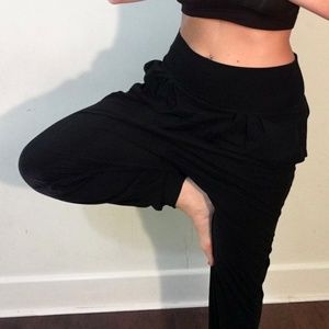 Black Harem Pants